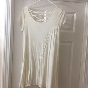 Cream dress!